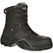 Rocky Men's Carbon Fiber Toe 8-Inch Work Boot, Black, 9, M, FQ0911113 FQ0911113 - alternate 1